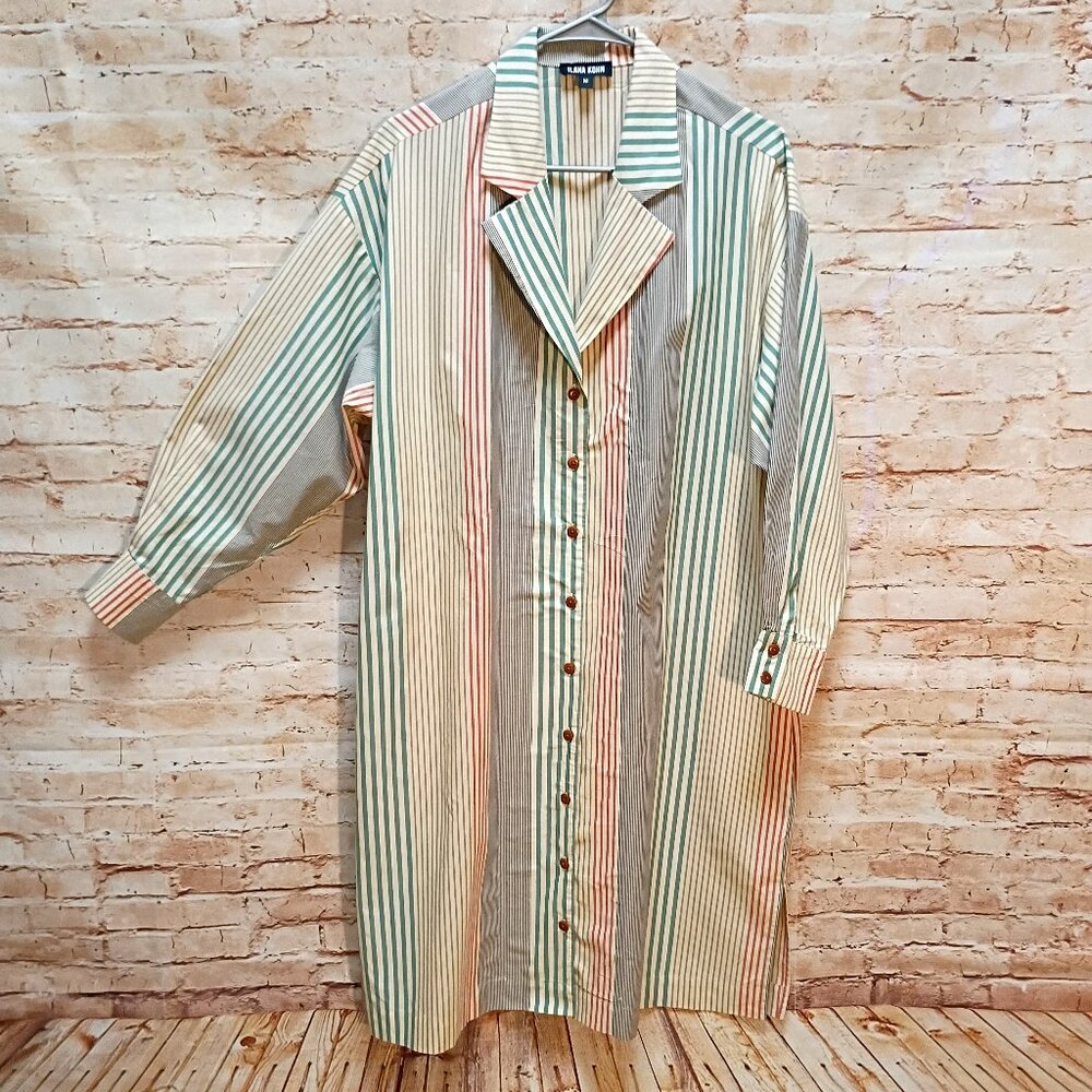Ilana Kohn Striped Melanie Dress Size M